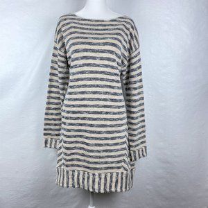 Soft Surroundings Marina Striped Pullover Sz M